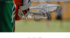 Desktop Screenshot of bayelitelacrosse.com